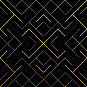 菱形网格金色的抽象几何图案背景与金色闪光的纹理.