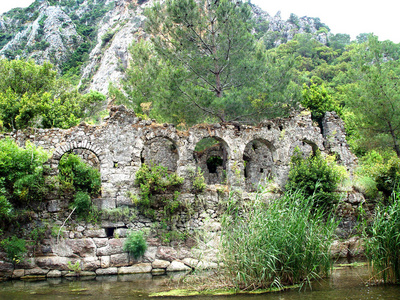 Olympos 古城港遗址