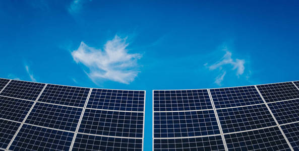 太阳能电池板光伏替代电源。
