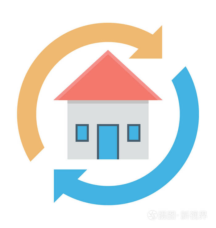 家庭装修矢量图标