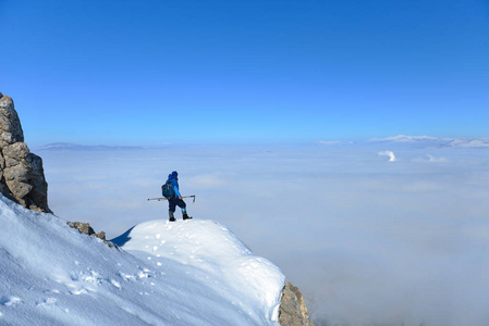 观看雪山峰图片