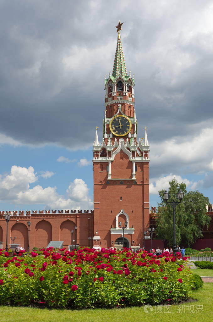 莫斯科俄罗斯克里姆林宫的斯巴达塔