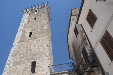 Cittaducale 列蒂, 意大利 中世纪塔