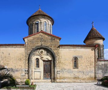 格鲁吉亚库塔伊西伊梅雷廷斯基地区附近的莫扎梅塔修道院
