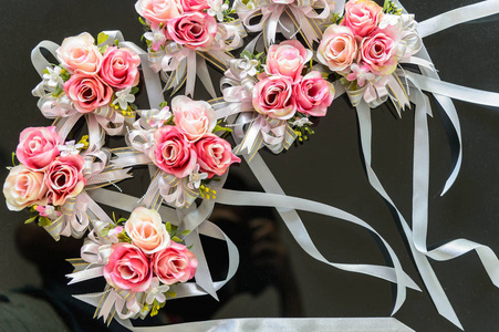 玫瑰花为婚礼装饰