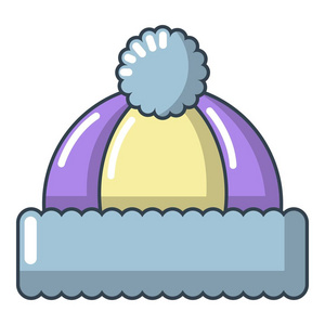 漫画卡通冬帽图片