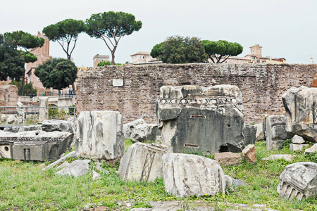 罗马古罗马论坛遗址