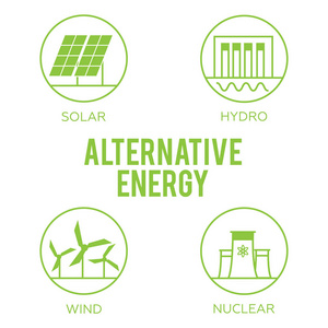 可再生能源概念我照片