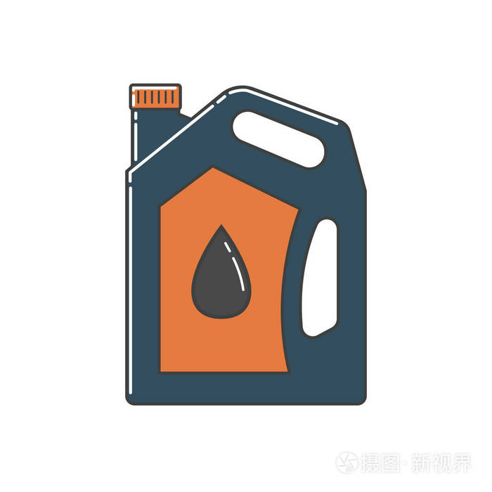 电机油塑料罐.