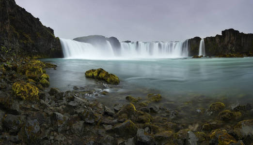 Godafoss 或瀑布