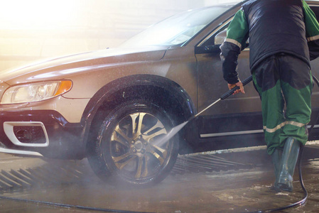 洗车脏图片