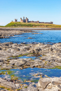 诺森伯兰海岸和 Dunstanburgh 城堡