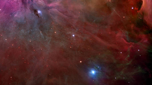 闪亮的恒星和星系空间。 夜空背景。 这幅图像的元素由美国宇航局提供。
