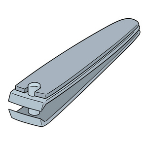 指甲剪的矢量