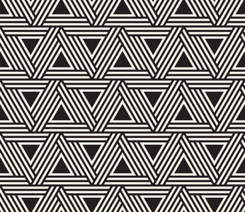 墨迹几何元素.时尚现代风格.重复织物背景装饰品打印矢量无缝图案.