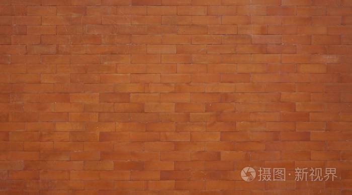 红棕色砖壁