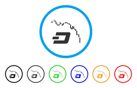 Dashcoin 秋天图表圆角图标