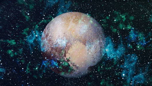 银河系由美国航天局提供的图像元素
