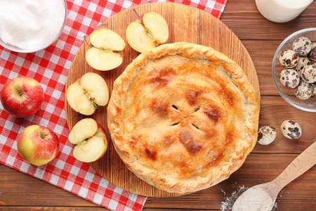 与苹果馅饼图片