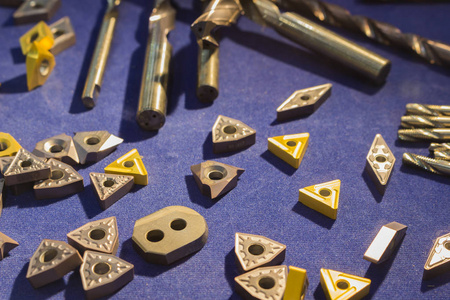 切割刀片数控机床切割刀片照片