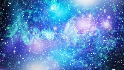爆炸超新星。 明亮的恒星星云。 遥远的星系。 抽象形象。 这幅图像的元素由美国宇航局提供。