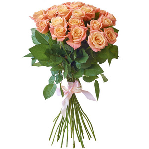 怎么包大束鲜花图片