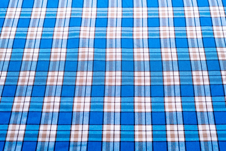 蓝色纺织格子背景图片