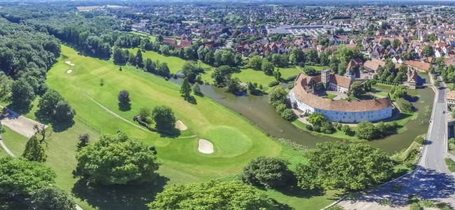 Steinfurt 历史名城鸟瞰图