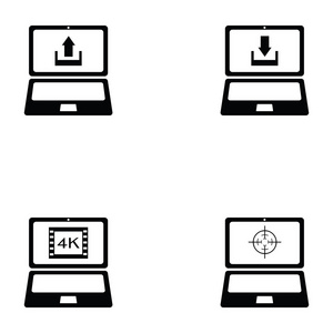 便携式计算机图标集