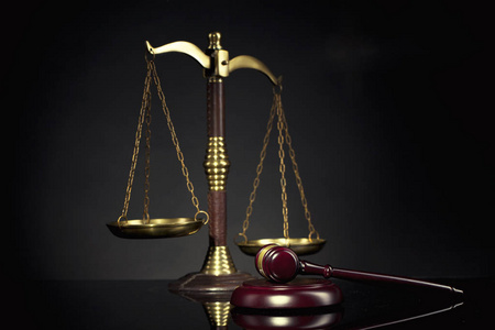 s Gavel and scales of justice 