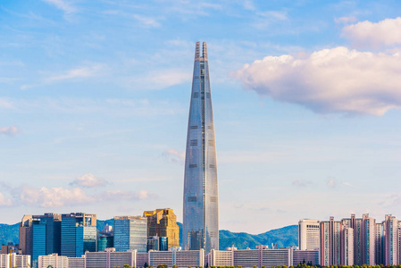 首尔城市地平线, Lottetower, 韩国