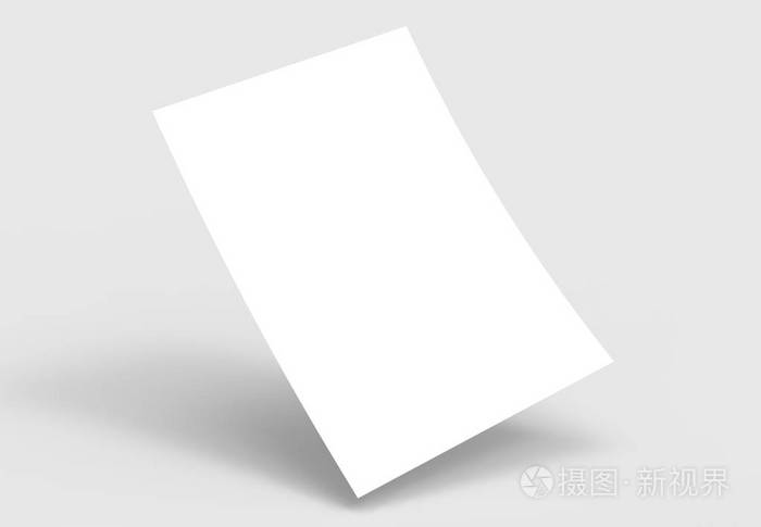 格式空白纸面便笺模板 白板纸模拟照片 正版商用图片10rnwy 摄图新视界