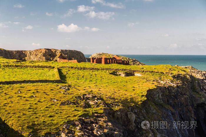 威尔士西海岸附近 Porthgain