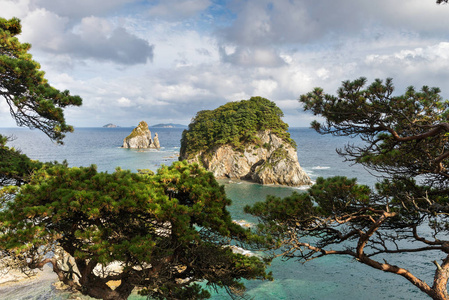 鹤松湾上的日本海戈尔什科夫图片