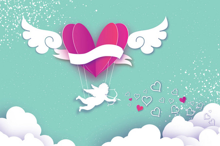 小天使的翅膀图片