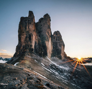 意大利白云石 Cime di Lavaredo