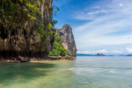 泰国的海岛壮丽的风景, 美丽的高 ro