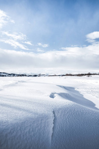冬天在东部挪威