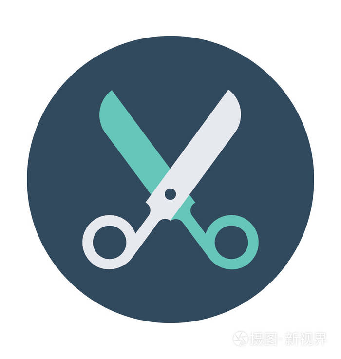 剪刀矢量图标