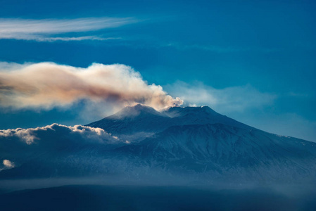 埃特纳火山火山西西里意大利