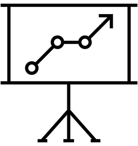 员工培训矢量图标图片