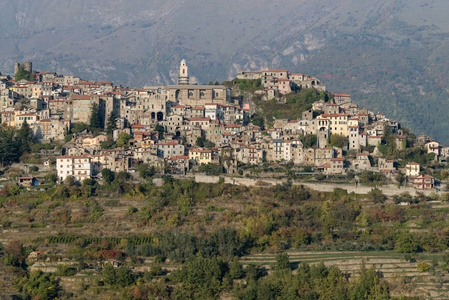 Triora意大利利古里亚地区的古村落