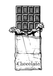 巧克力棒插图