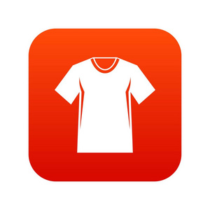男子网球 tshirt 图标数字红色