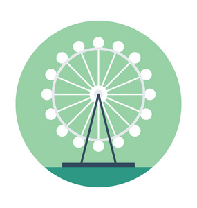 摩天轮的图标图片