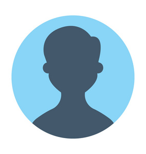 forum头像平面矢量图标照片