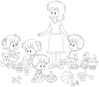 宝宝黑白卡通图片-宝宝黑白卡通素材-宝宝黑白卡通插画-摄图新视界