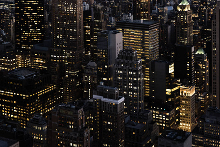 纽约市夜景