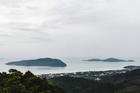 泰国普吉岛鸟瞰图