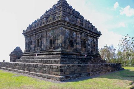 坎迪伊乔自然旅游绿色寺庙印度尼西亚旅游